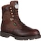 Georgia Boot Homeland, Men's Insulated Waterproof Work Boot, 10.5 M, Leather, 8 in Height, Brown G109 - alternate 1